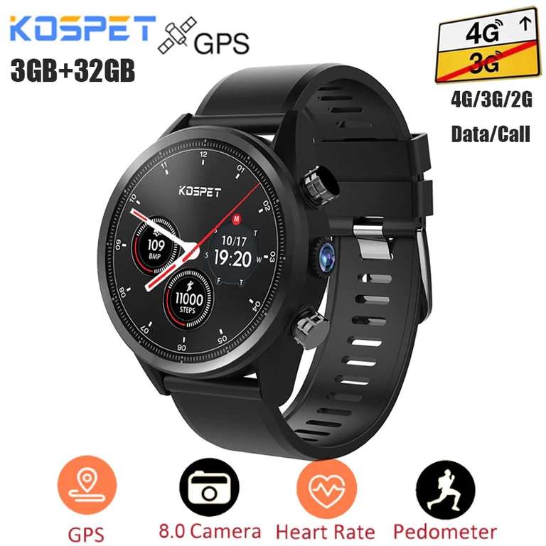 Умные часы Kospet Hope 4G с функцией телефона