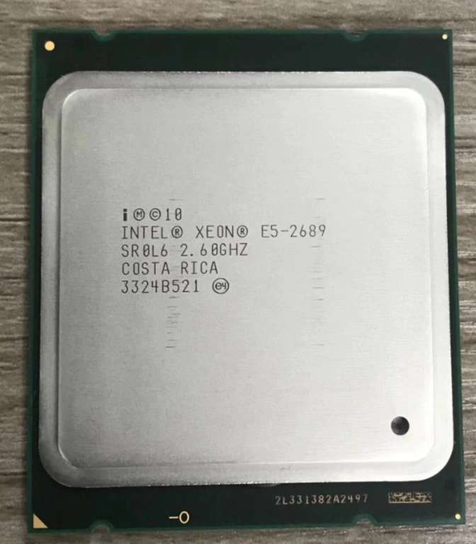 Процессор Intel Xeon E5 2689 LGA 2011 8 ЯДЕР 16 ПОТОКОВ
