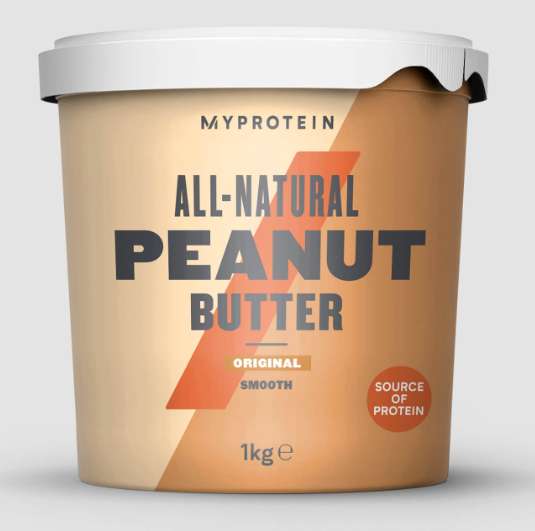 -37% на все питание на MyProtein (напр. 1 кг натуральной ореховой пасты за 372₽)