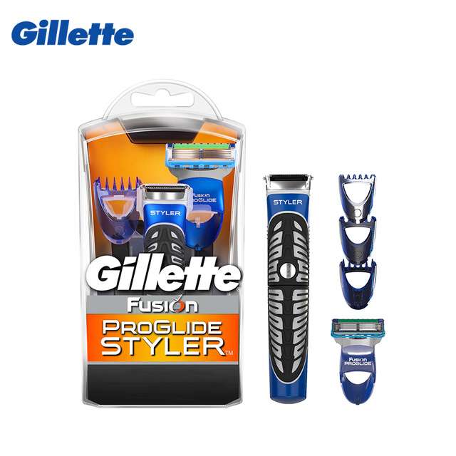 Gillette Fusion ProGlide Styler + 3 сменные насадки