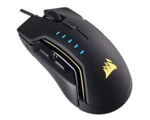 Мышь Corsair GLAIVE RGB Black Mouse (EU version) Black USB