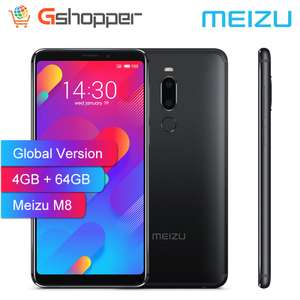 Смартфон MEIZU M8 4GB 64GB (глобальная версия) за $110