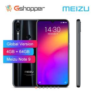 Смартфон MEIZU Note 9 4GB+64GB (примерно $144)