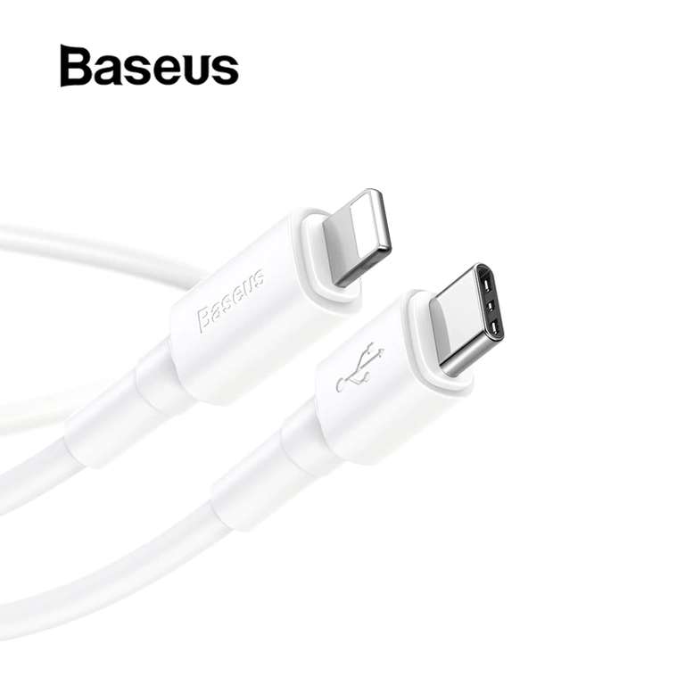 Кабель USB Baseus PD 18W 1M Type-c To L за 4.99$