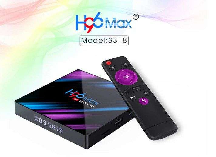 H96 Max с 4+64 ГБ Android 9.0 (при покупке 2шт)
