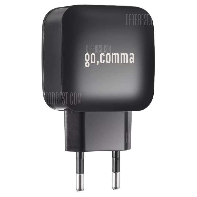 Компактное зарядное устройство Gocomma с поддержкой быстрой зарядки QC 3.0 за $0.99