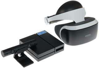 Playstation VR + Camera V2 + игра VR Worlds