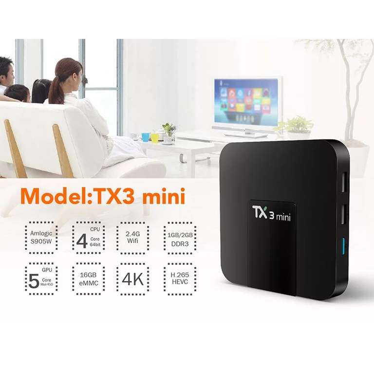 TV Box Tanix TX 3 Mini 2/16