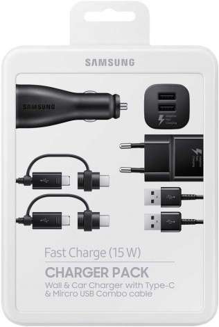 Комплект зарядных устройств Samsung EP-U3100 Black
