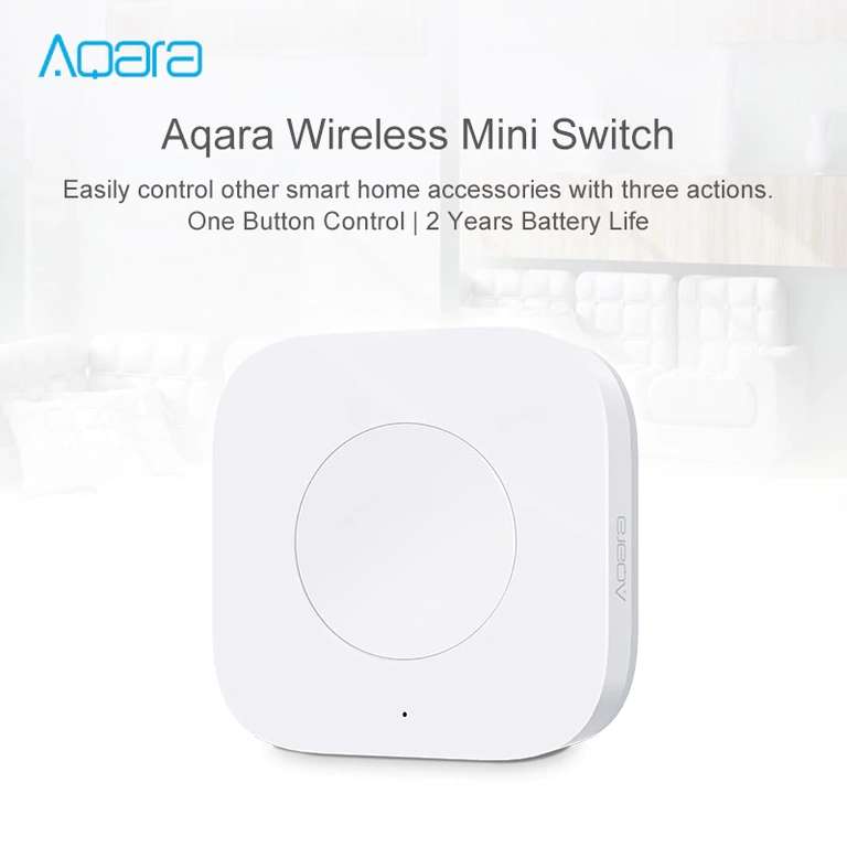Aqara Mini Wireless Switch и другие компоненты умного дома Xiaomi (Aqara)