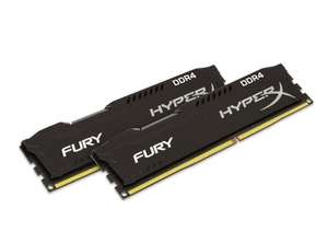 Комплект оперативной памяти Kingston HyperX Fury DDR4, 16GB (2х8GB), 2666MHz