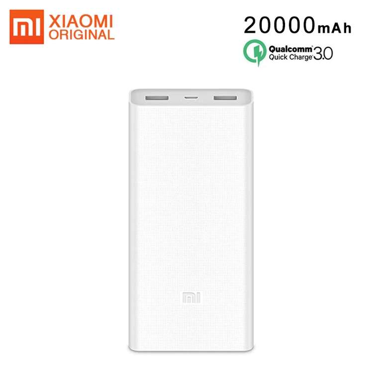 Внешний аккумулятор Xiaomi Power Bank 2C 20000 mAh за 19,99$