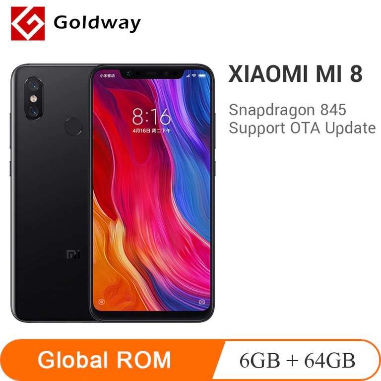 Xiaomi Mi 8 6/64Gb (Global Rom)