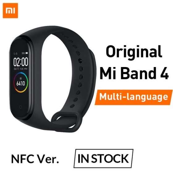 Оригинал Xiaomi Mi Band 4 с NFC за 41$