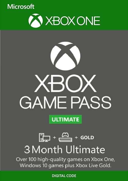 Xbox Game Pass Ultimate - 3 месяца подписки