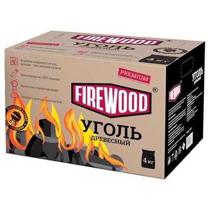 [OBI] Уголь Firewood Premium (4 кг)