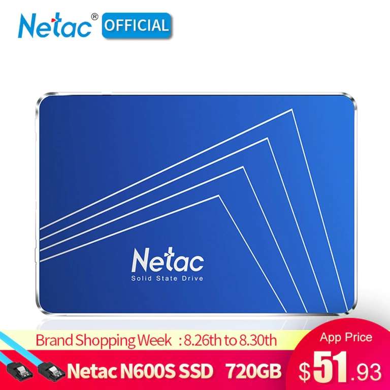 Netac 2,5 "720 ГБ SSD TLC