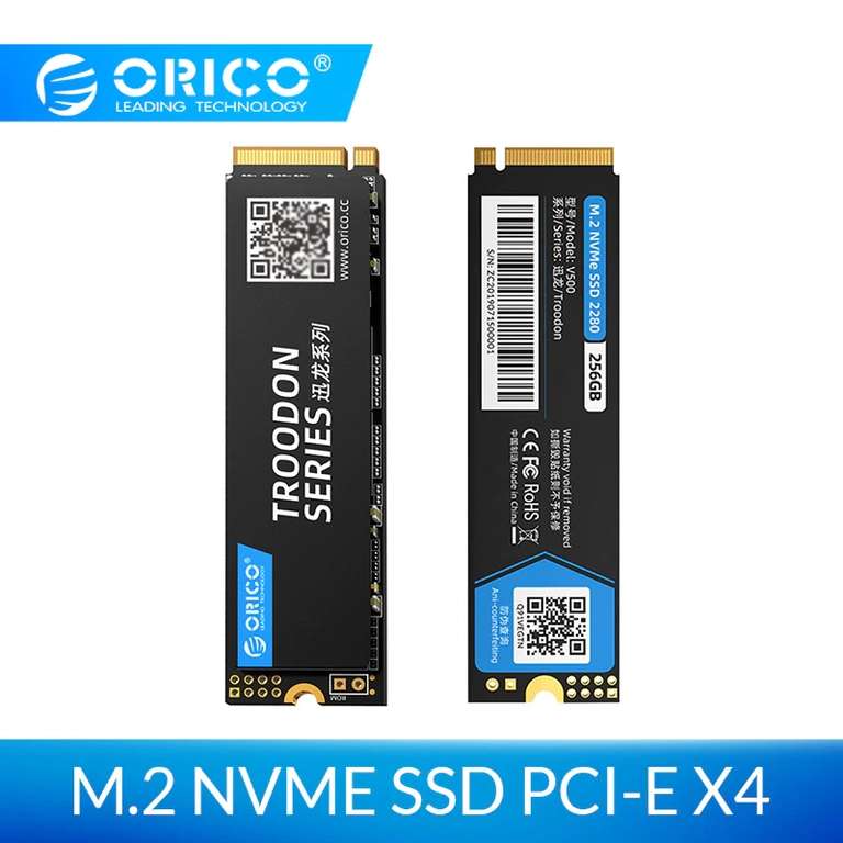 m.2 NVME SSD на 512GB от ORICO