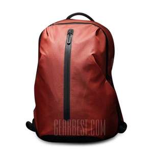 90fen Waterproof Anti-slip Backpack Laptop Bag - ORANGE RED 25069
