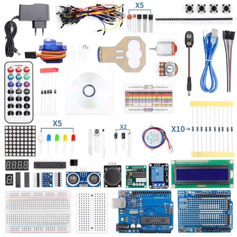 Набор для обучения программированию Arduino Robots ($25)