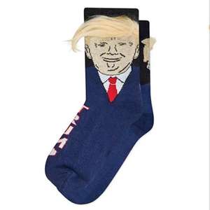 Носки с принтом «Дональд Трамп»