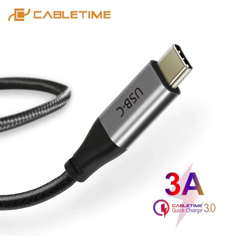 Кабель USB-C 3A. 2 шт по 0.25м или 1 шт по 0.5м