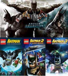 БЕСПЛАТНО: Batman: Arkham Collection + Трилогия LEGO Batman