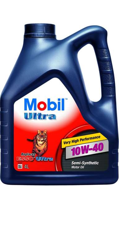 Масло моторное Mobil Ultra, полусинтетическое, 10W-40, 4 литра