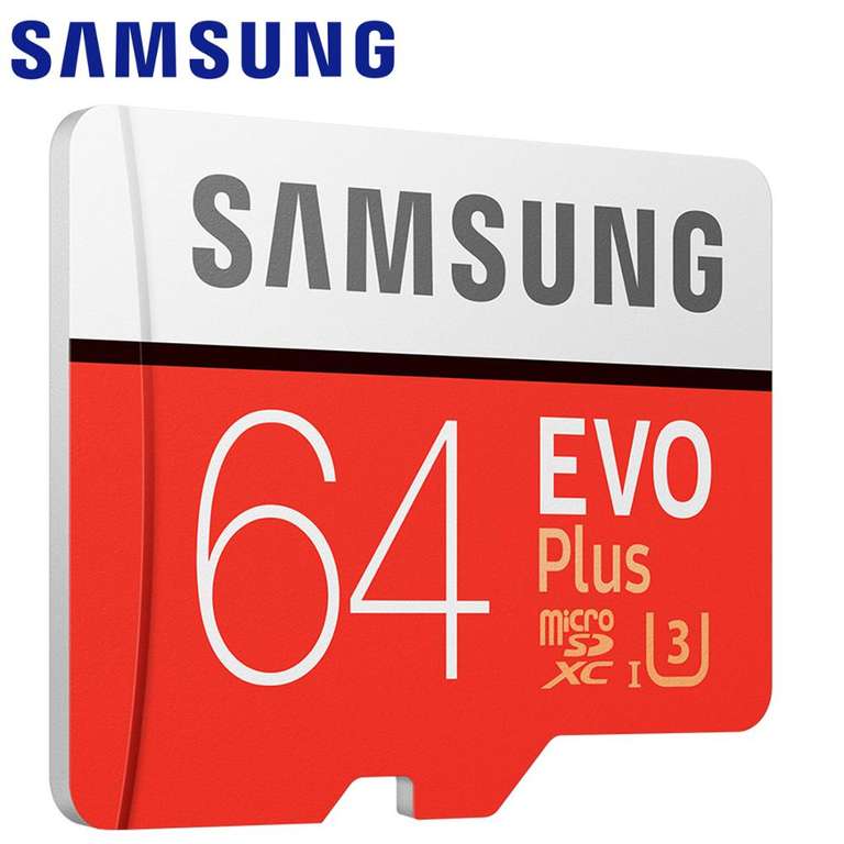 Карта памяти Samsung Evo Plus 64 gb