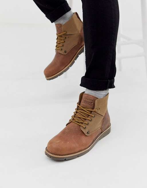Ботинки Levi's Jax (коричневые)