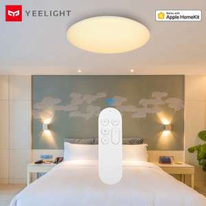 Лампа потолочная Yeelight YLXD42YL 480мм с HomeKit за 89.99$