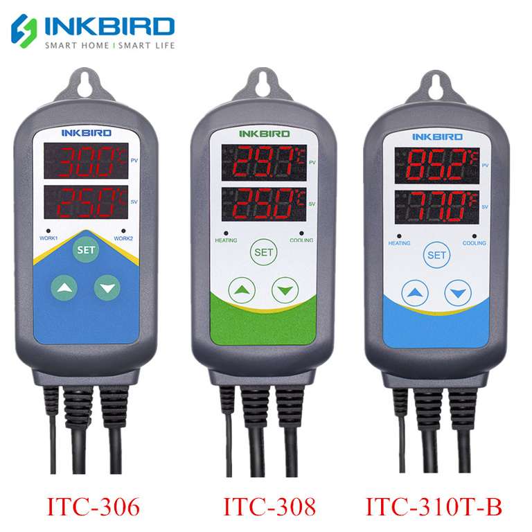 Регулятор температуры InkBird ITC-308 24.62$ с wi-fi за 34.84$