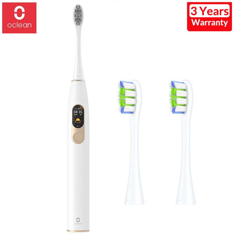 Электрическая зубная щётка Xiaomi Oclean X + 2 насадки за 42.99$