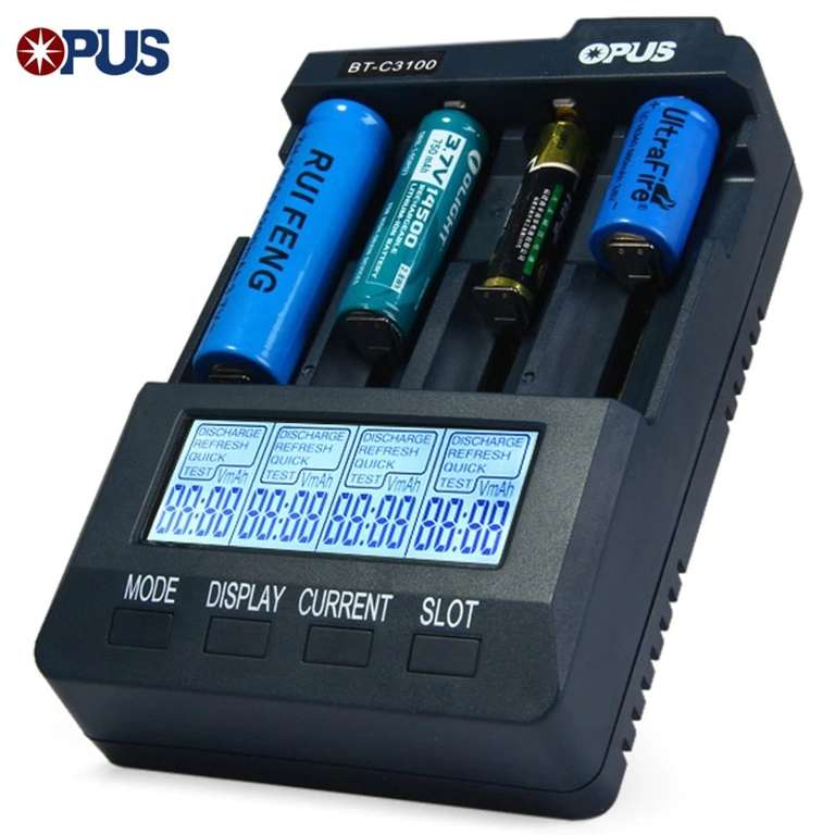 Универсальное зарядное устройство Opus BT-C3100 v2.2 за 26.65$
