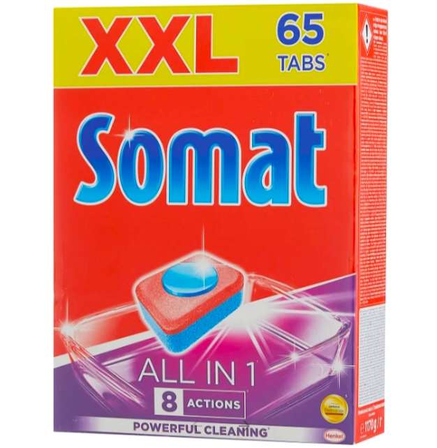 Somat All in 1 таблетки для посудомоечной машины 65 шт.