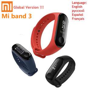 Международная версия Xiaomi Mi Band 3 за 27.99$