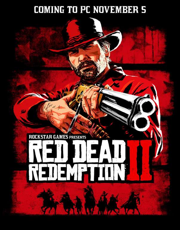 Скидка за предзаказ Red Dead Redemption 2 на ПК (Rockstar Launcher) + две игры от Rockstar Games бесплатно