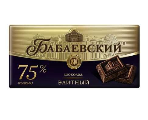 Шоколад Бабаевский Элитный 200г в Пятерочке