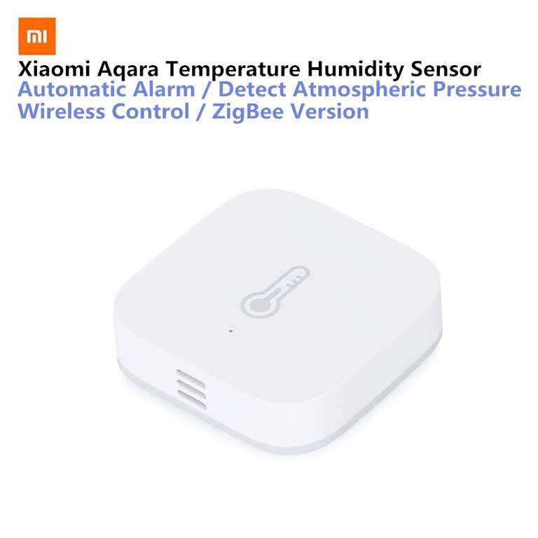 Датчик температуры и влажности Aqara Mi Home App ZigBee за 9.99$
