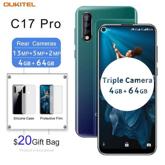 OUKITEL C17 Pro, смартфон