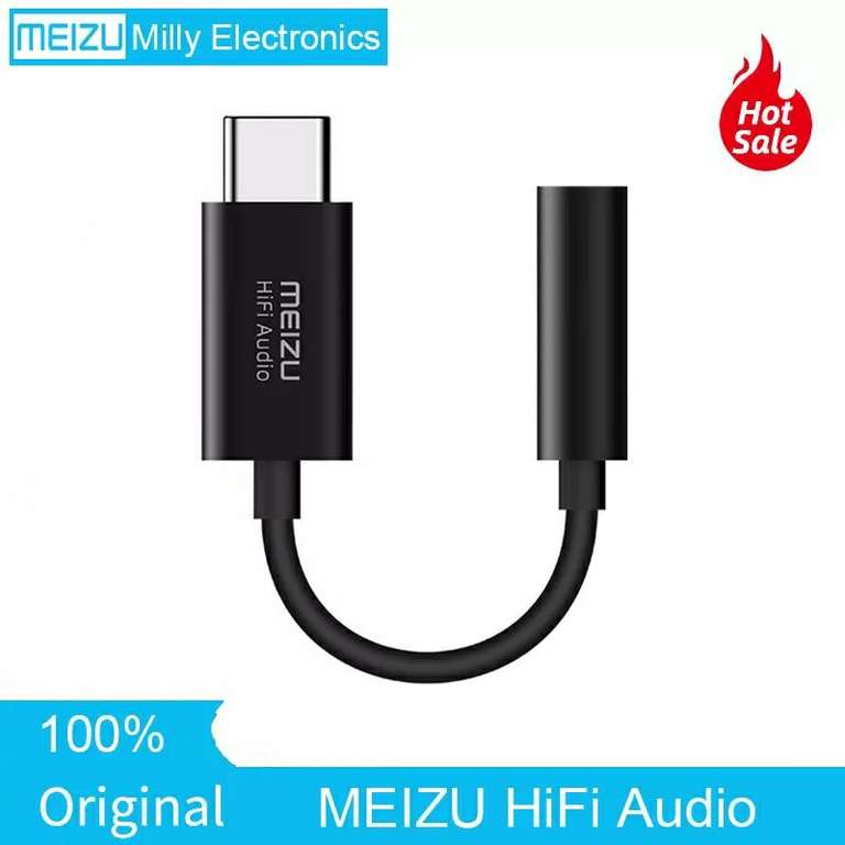 MEIZU HI-FI DAC (переходник-усилитель с USB type-C на 3,5 мм с ЦАП)