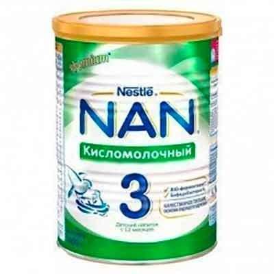 Бесплатное детское питание Nan 3