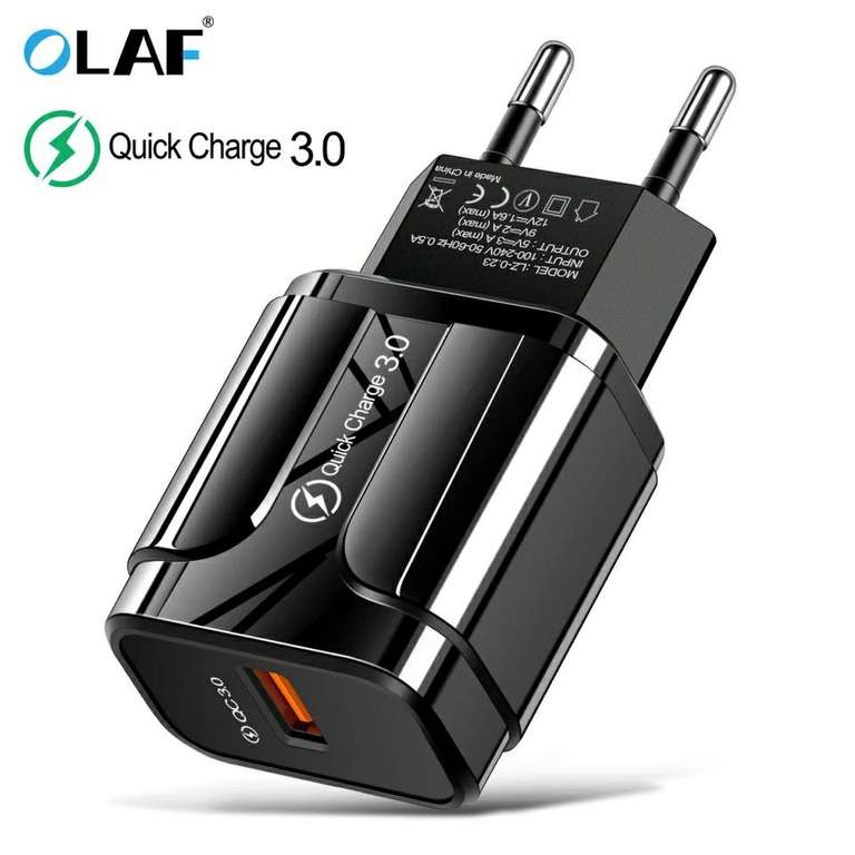 Блок питания Quick Charge 3.0 USB
