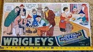 Wrigley's Жевательная резинка 20х годов