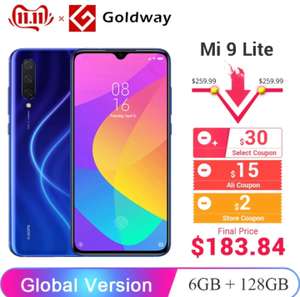 [11.11] Xiaomi Mi 9 Lite глобальная версия 6/128