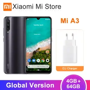 Xiaomi Mi A3 4 Гб 64 Гб за $146.24 (11.11 будет $144.29)