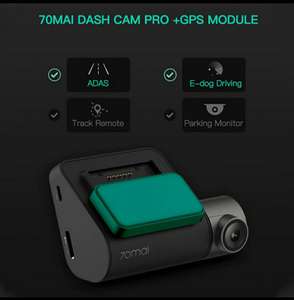 70mai DASH CAM PRO, автомобильный видеорегистратор. 3899 версия с gps