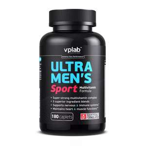 Минерально-витаминный комплекс Vplab Ultra Men’s Sport (180 каплет)