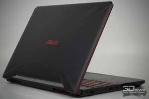 Ноутбук Asus 17" матовый IPS/ Ryzen 3750H/ 16gb ram/ 512 ssd/ 1660TI+ узкие рамки