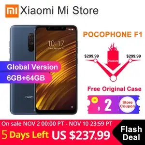 Xiaomi POCOPHONE F1 за US $237.99